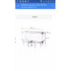 Juwel Rio 180 marine fish tank