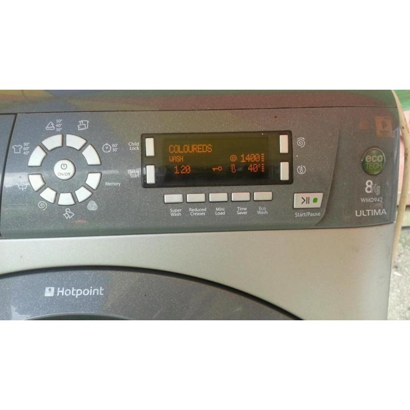 Hotpoint ultimate 8kg super silent washer