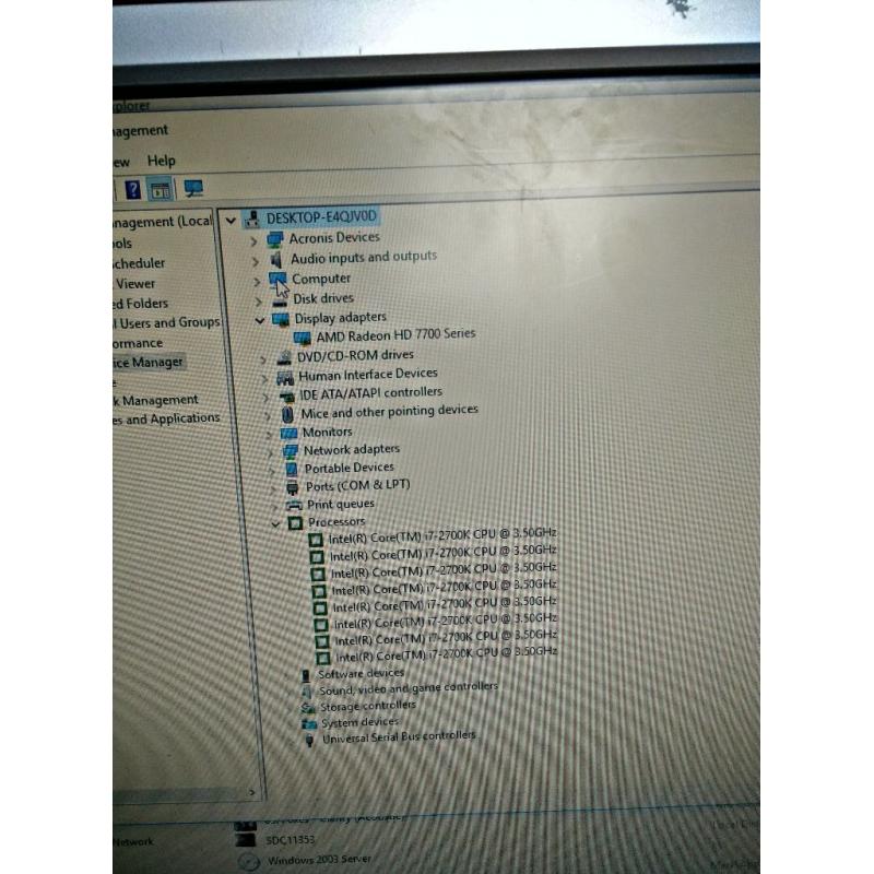 Core i7 desktop