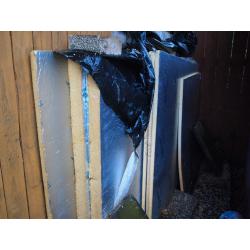 QuinnThermal insulation board 50mm 25mm Like kingspan Celotex 8ft x 4ft sheets