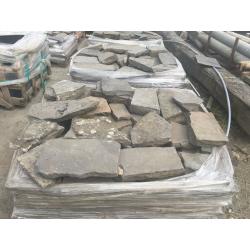 Black slate for flooring or cladding