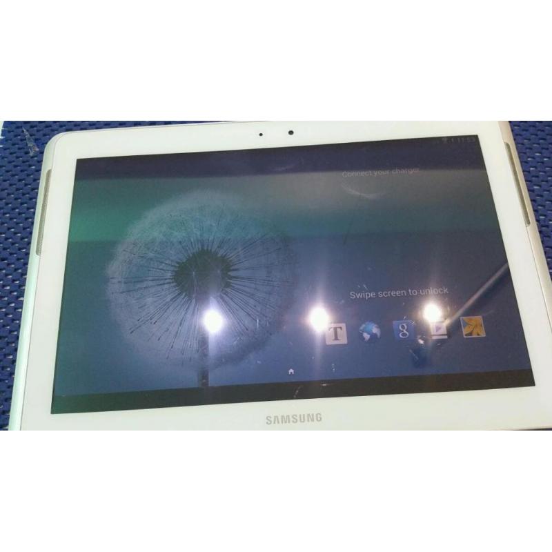 Samsung tab 10.1 screen. GT P5110 wifi white