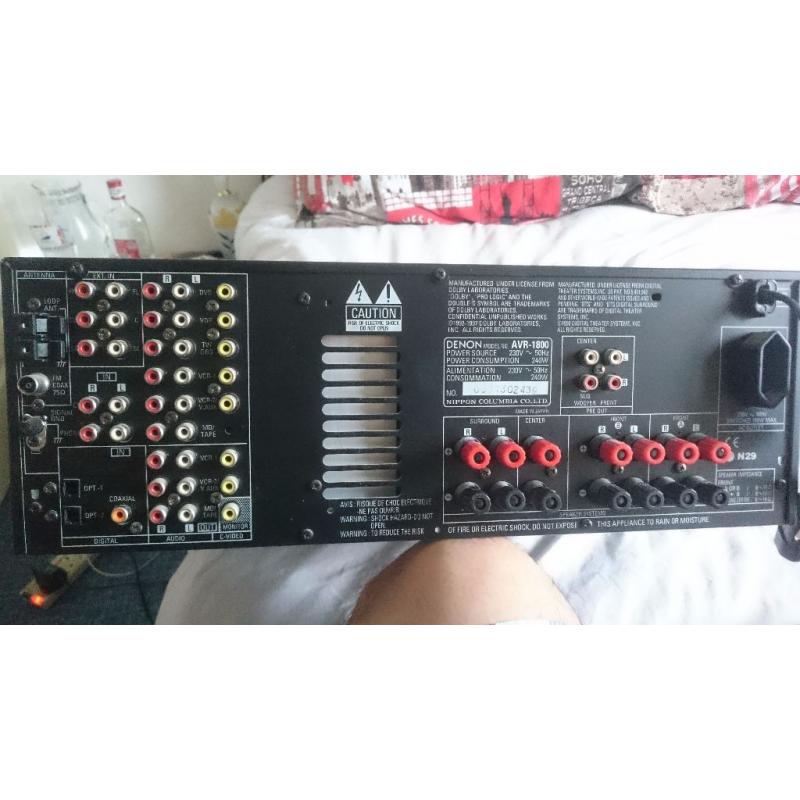Denon AVR-1800 A/V Receivers