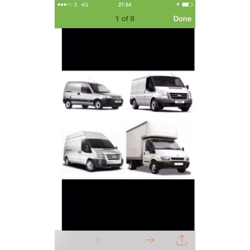CHEAPEST REMOVAL MAN & VAN SERVICE AVAILABLE AT SHORT NOTICE!!!