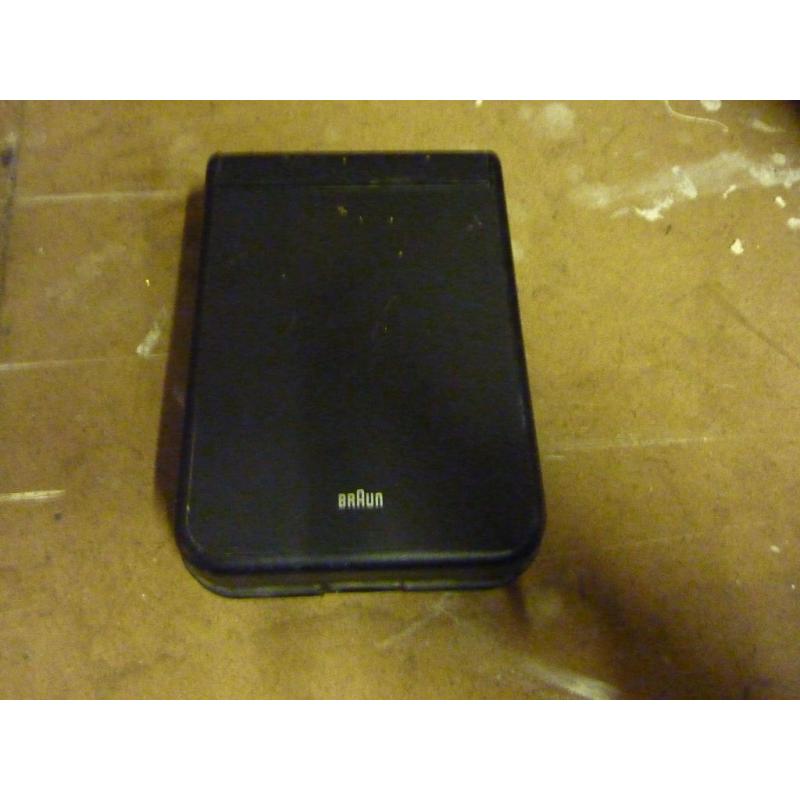 collectible useable shaver Braun