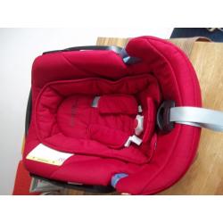 Mamas and Papas Cybex car seat - Red