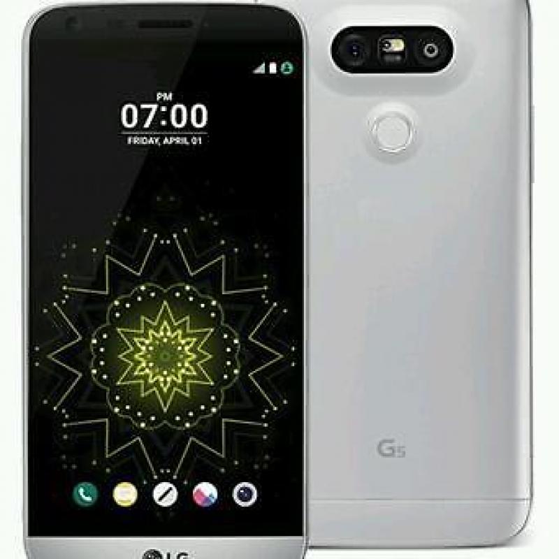 Swap lg g5 ltd edition silver mint cond + b&o hifi plus module