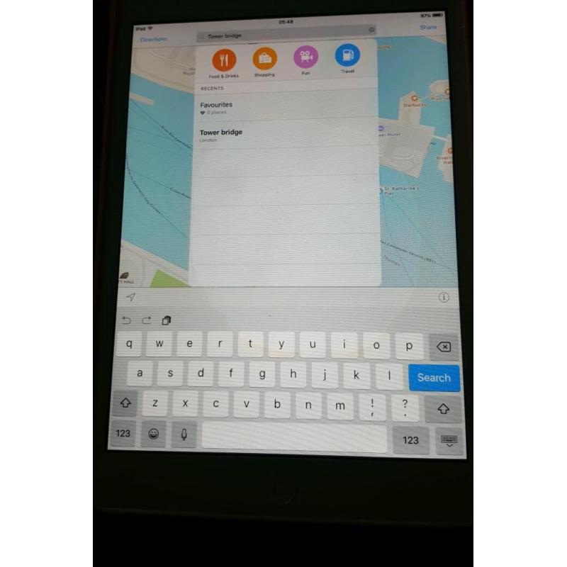 Ipad mini. Boxed. Apple charger. Great condition