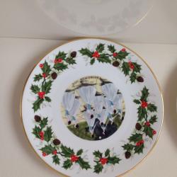 Twelve days of Christmas decorative Royal Grafton plates