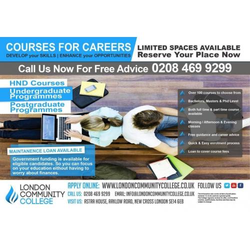 Field Sales Team Leader - London Community College - Bermondsey