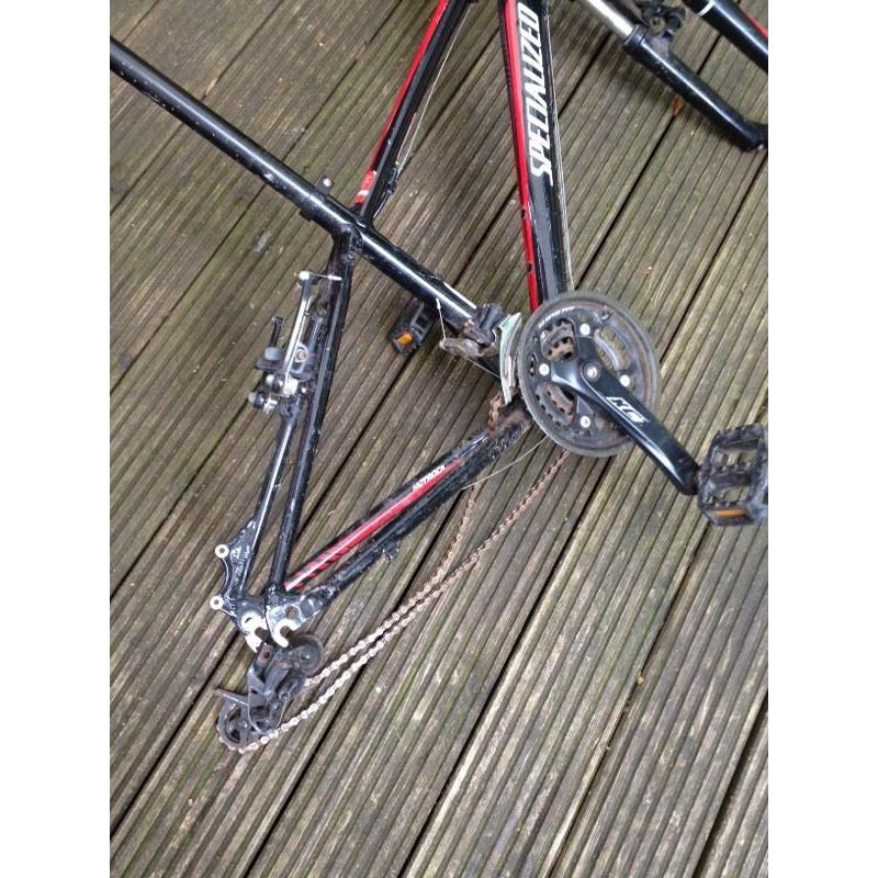 Specialized bike frame