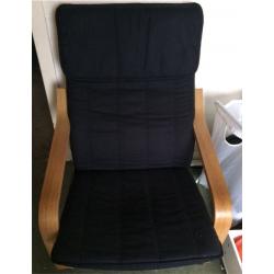 IKEA SWAP - Black & Oak Poäng Chair For White One!