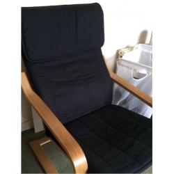 IKEA SWAP - Black & Oak Poäng Chair For White One!