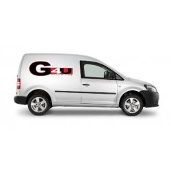 Labels, stickers printing, leaflets same day, vehicle signs, posters, illuminated signs, video signs