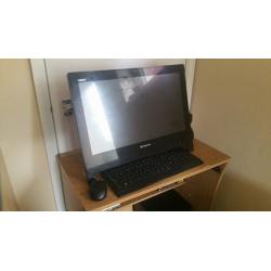 Lenovo PC all in one Think Centre with Keyboard, Mouse and Printer/Scanner and Windows 10
