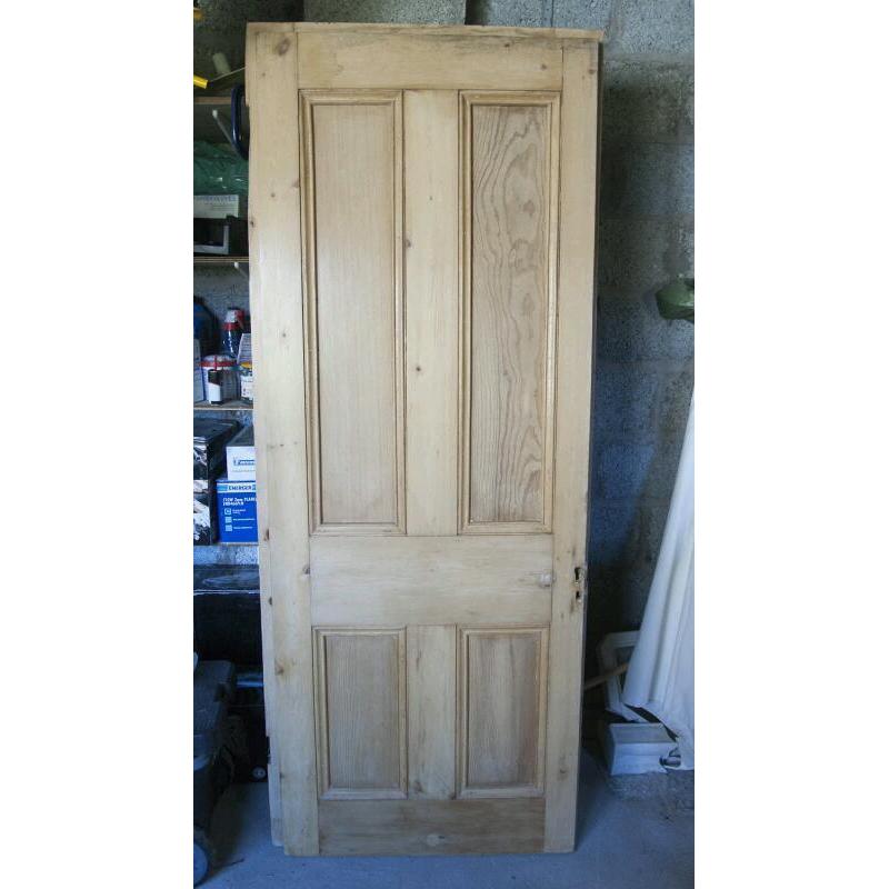 Original stripped pine doors