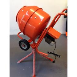 NEW ELECTRIC 240V/110V, 1/2 BAG CEMENT MIXERS , HD GEARBOX DRIVEN ,BALLYNAHINCH.FREE NI DEL