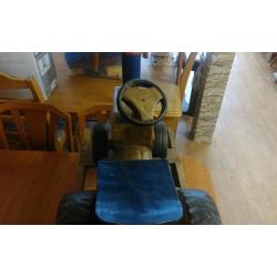 Handmade Kids wooden rocking tractor