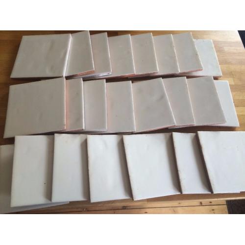 24 x Marlborough tiles. Antique white hand made from Contemporary Classics