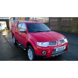 Mitsubishi L200 Double Cab Di-D Barbarian 4Wd Auto 176Bhp DIESEL RED (2011)