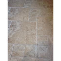 6 sq metres of Pastorelli Porcelain "limestone effect" Modular tiles.