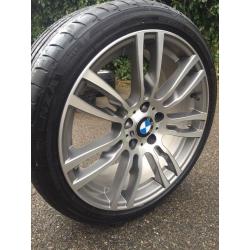 Genuine BMW M Sport 19 Inch alloys and tyres