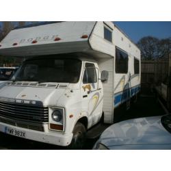 1982 Dodge 50 Motor Caravan in need of restoration