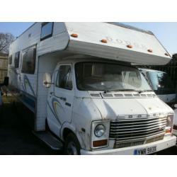 1982 Dodge 50 Motor Caravan in need of restoration