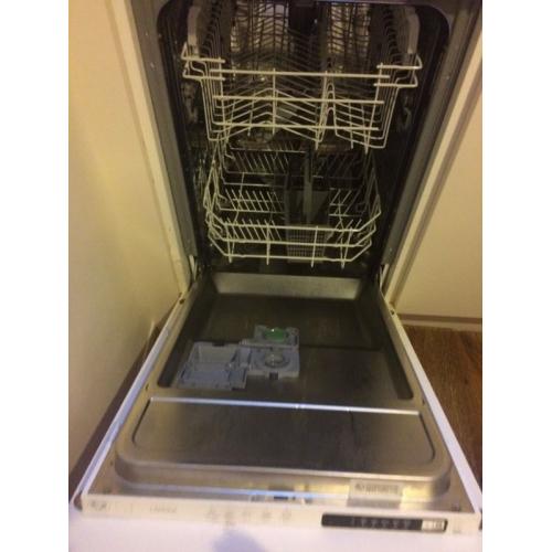 Slimline dishwasher integrated