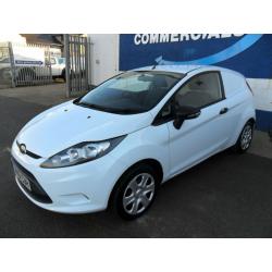 FORD FIESTA VAN 1.4TDCi 70PS 3DR DIESEL EURO 5 WHITE 61REG