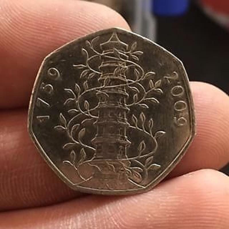 Kew gardens 50p RARE