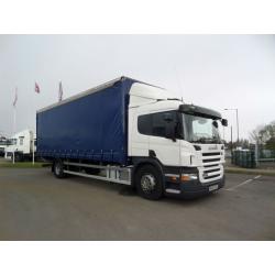 2009 (09) SCANIA P230 SLEEPER CAB CURTAINSIDERS WITH TAIL-LIFT