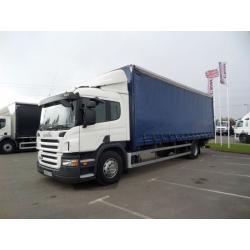 2009 (09) SCANIA P230 SLEEPER CAB CURTAINSIDERS WITH TAIL-LIFT