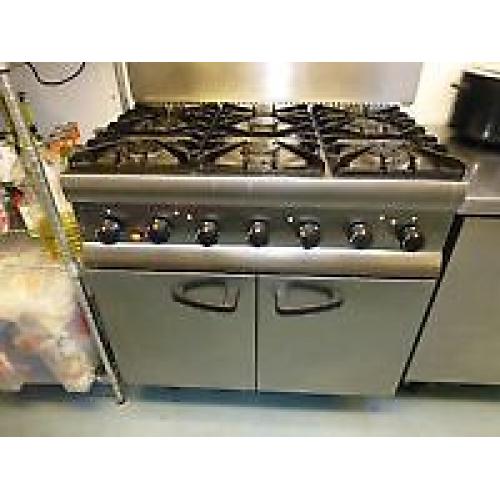 Linkcat Silverlink 600 Natural Gas 6 burner Range SLR9/N