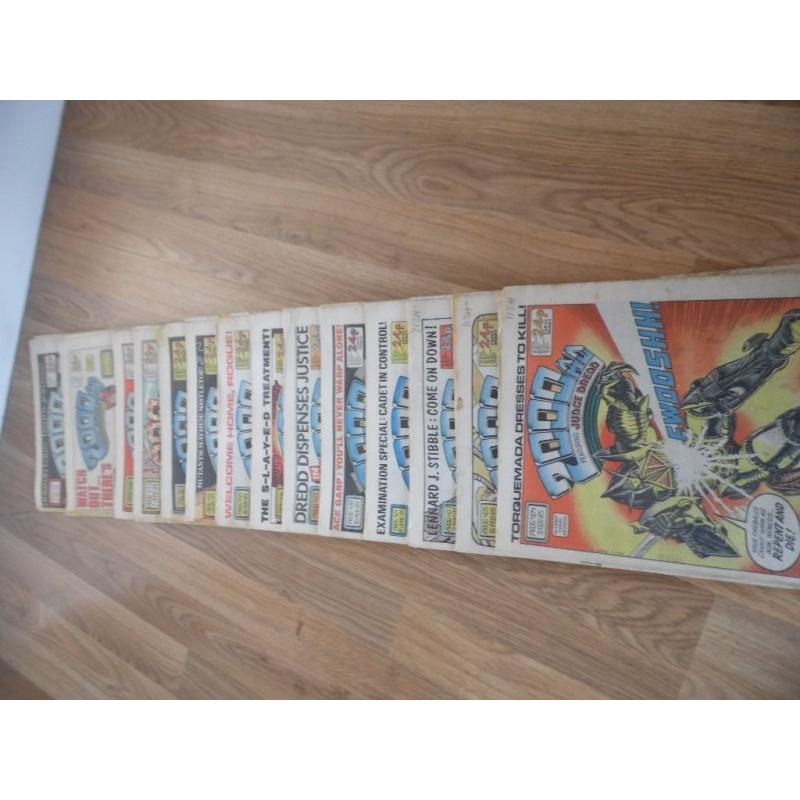 Bundle 2000AD Feat Judge Dredd Weekly Comics
