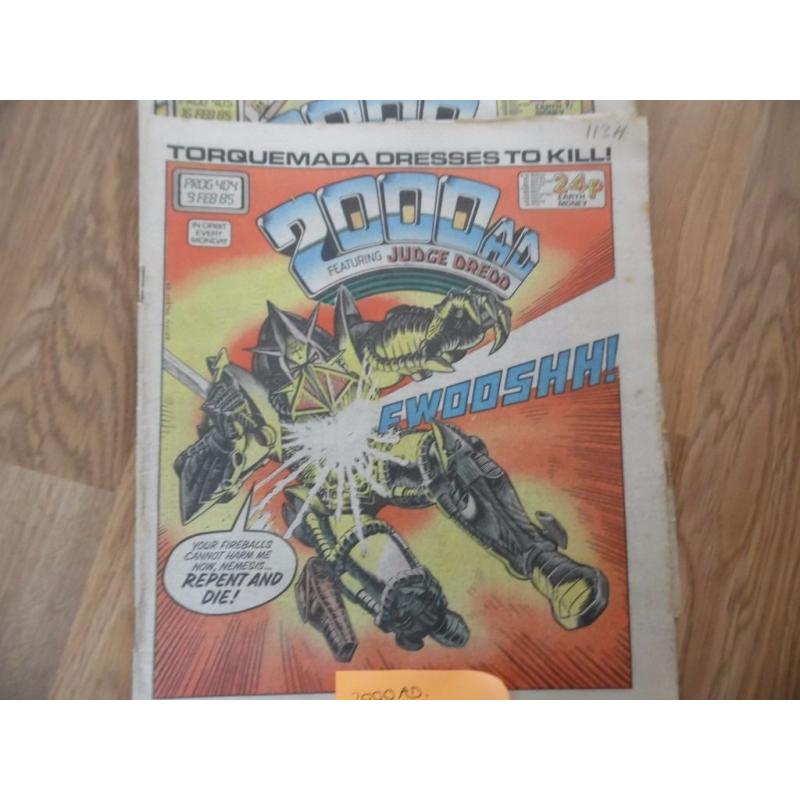 Bundle 2000AD Feat Judge Dredd Weekly Comics