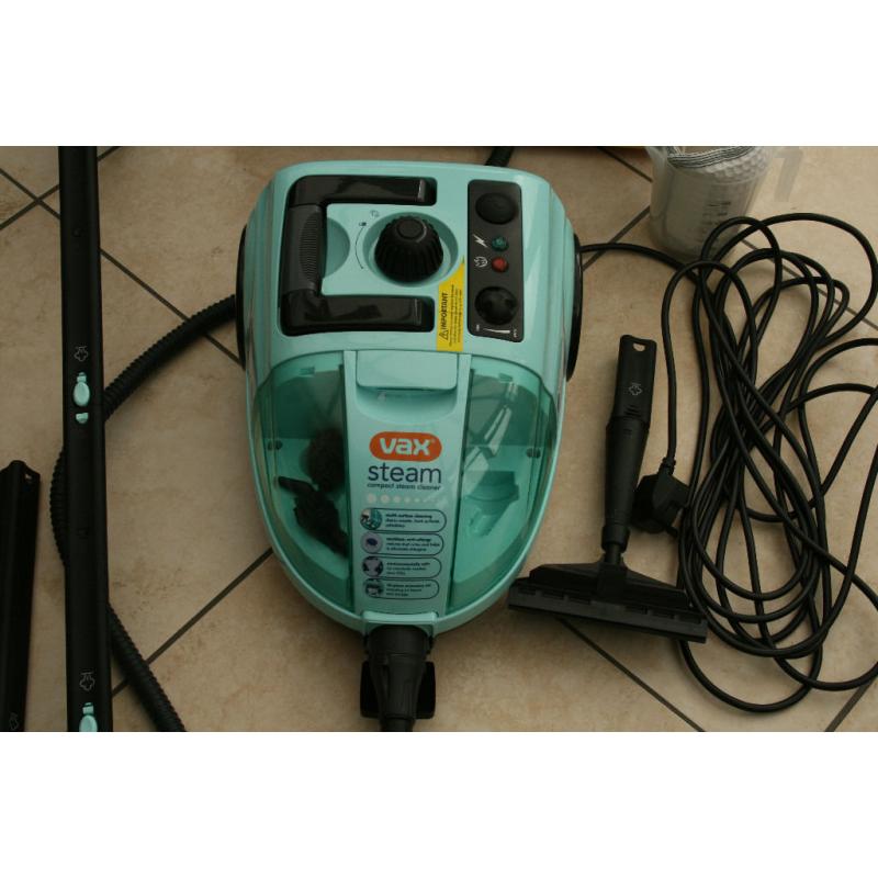 VAX STEAM CLEANER MODEL V-081 WITH ALL ACCESSORIES LIKE NEW IN ORIGINAL BOX