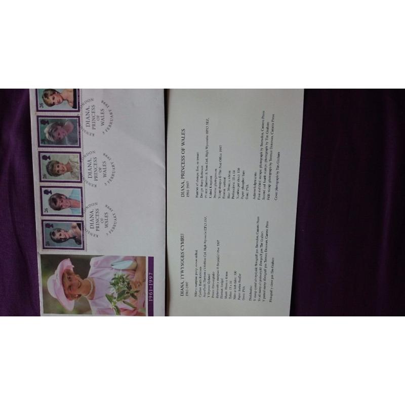 Diana Princess of Wales Presentation Stamps