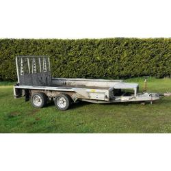 Ifor Williams plant trailer 10x6