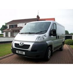 2009 PEUGEOT BOXER 2.2 HDI PROFESSIONAL FULL YEARS PSV **NO VAT**