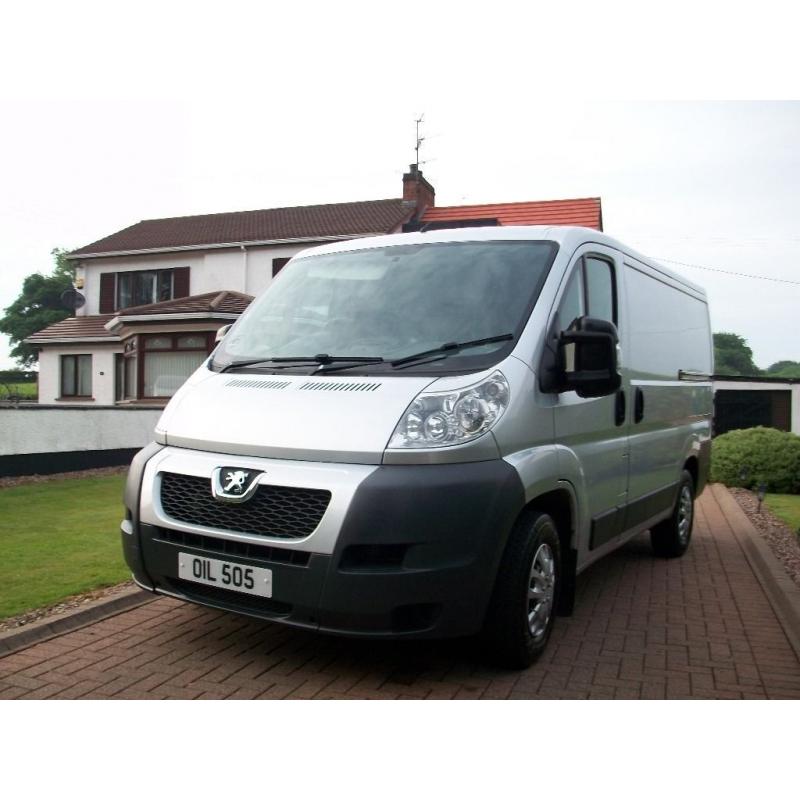 2009 PEUGEOT BOXER 2.2 HDI PROFESSIONAL FULL YEARS PSV **NO VAT**