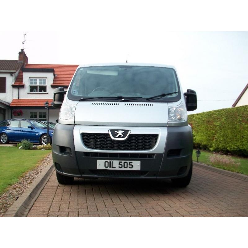 2009 PEUGEOT BOXER 2.2 HDI PROFESSIONAL FULL YEARS PSV **NO VAT**