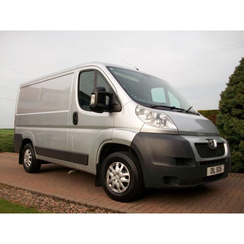 2009 PEUGEOT BOXER 2.2 HDI PROFESSIONAL FULL YEARS PSV **NO VAT**