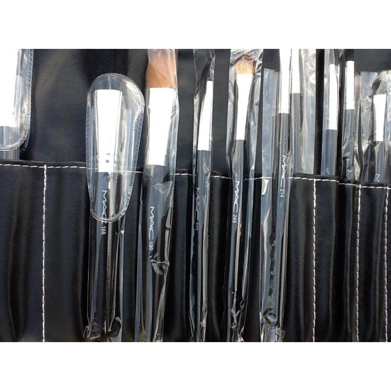 Silver Top Makeup Brush Set-24 Brushes