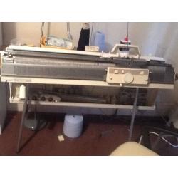 Knitting machines, wool, wool winder, books