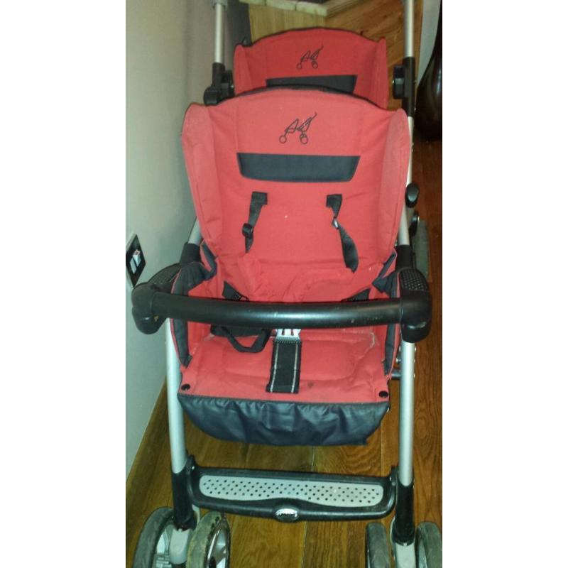 Baby carriers twin two 2 kids