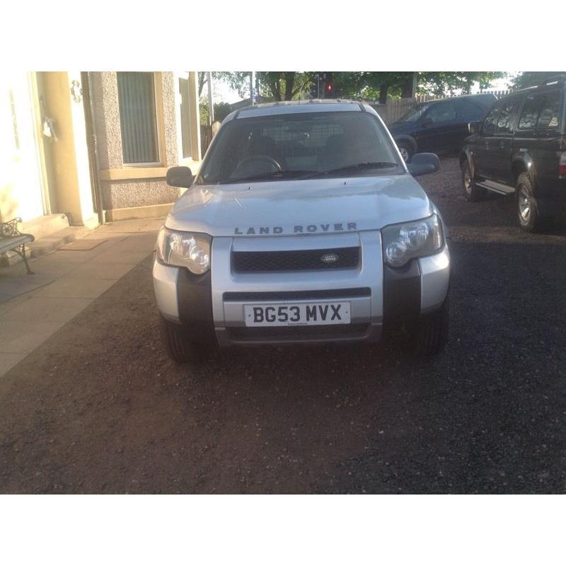 LAND ROVER FREELANDER VAN TD4 NO VAT