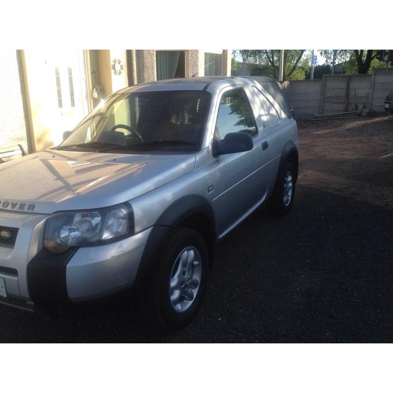 LAND ROVER FREELANDER VAN TD4 NO VAT