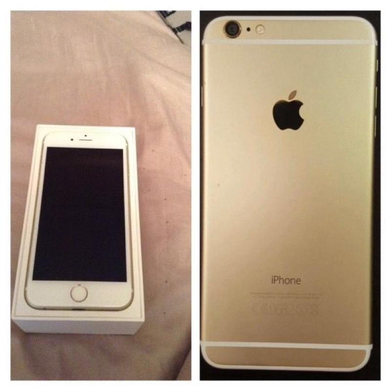 iPhone 6, Gold and White, 16GB, Vodafone