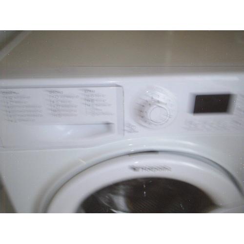 HOTPOINT AQUARIUS WMFG741 washing machine in white, good condition